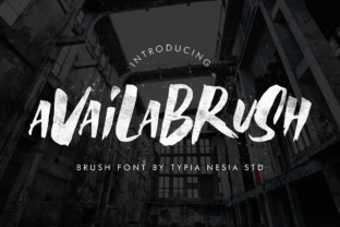 Availabrush Display Font Review for Bold Brand Identity