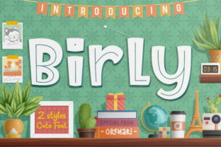 Birly: The Whimsical Display Font for Playful Campaigns