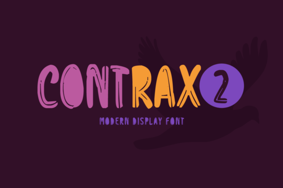 Contrax Two Display Typeface Review for Campaign Design