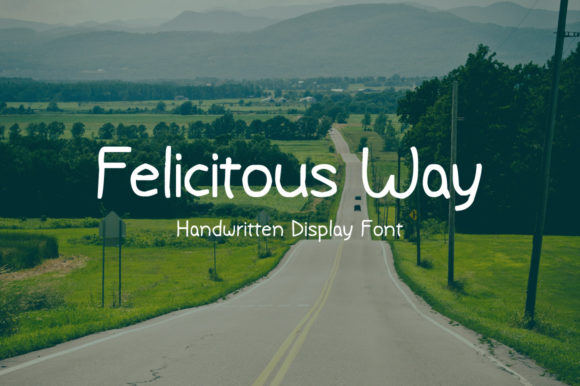 Felicitous Way Brush Font Review for Handmade Brands