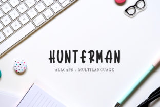 Hunterman Typeface Review: Adding Playful Vibe to Brand Identity