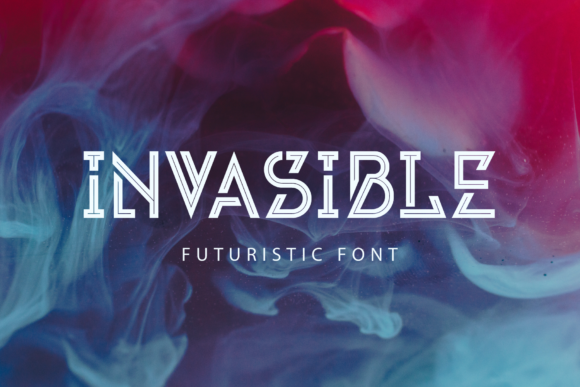 Invasible: A Bold Futuristic Font for Modern Brand Identity