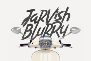 Jarvish Blurry: A Display Font for Handcrafted Editorial Design