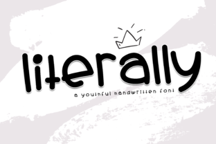 Literally: The Whimsical Display Font for Handmade Branding