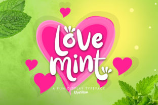 Love Mint: A Joyful Handwritten Font for Elegant Branding