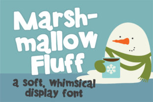 Marshmallow Fluff Typeface: A Playful Display Font for Brand Identity