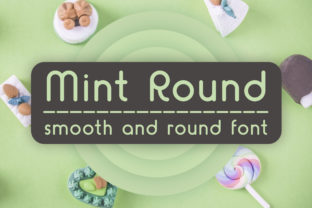 Mint Round Typeface: A Modern Display Font for Handmade Branding