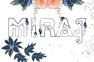 Miraj: The Bold Display Font for Distinctive Brand Identity