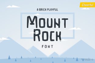 Mountrock Display Font for Modern Web Design