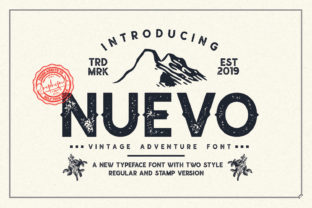 Nuevo Free Download: A Vintage Display Font Review