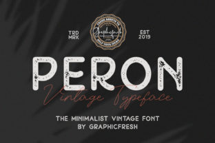 Peron Typeface: Elevating Brand Identity with Modern Elegance