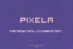 Pixela: A Fun Display Font for Engaging Campaign Graphics