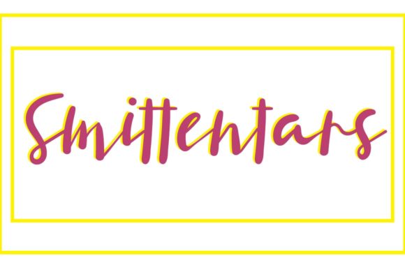 Smittentars Typeface: A Playful Display Font for Modern Branding