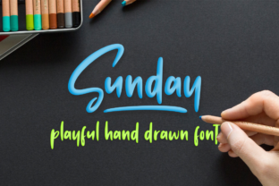 Sunday Vibes Typeface: A Modern Hand Lettered Font for Social Campaigns