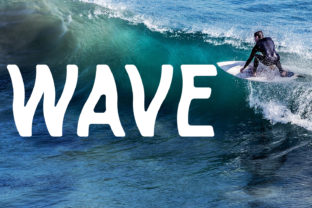 Surfing Wave Typeface: A Modern Display Font for Digital Brands